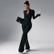 Zipper Yoga Jumpsuit