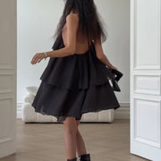 Sexy Off-shoulder Black Lace Dress
