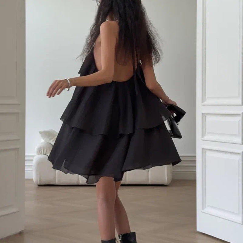 Sexy Off-shoulder Black Lace Dress