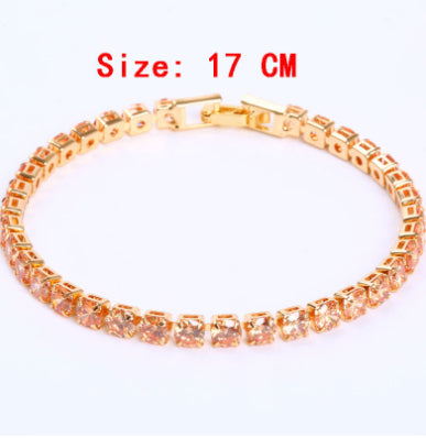 Crystal Ice Cubic Zirconia Stylish Bracelet