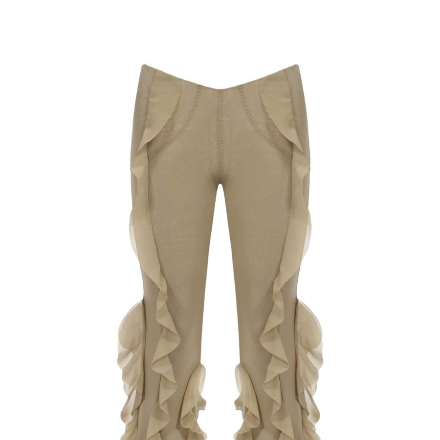 Ear Flying Pants - Slim-fit Micro Flared