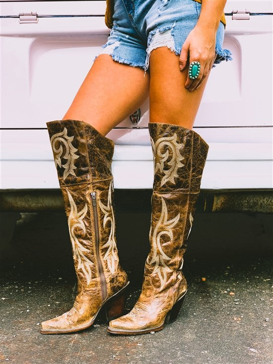 Chic Thick Heel Riding Boots