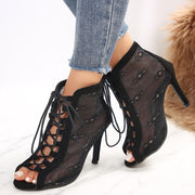 Glam Stiletto Ankle Boots