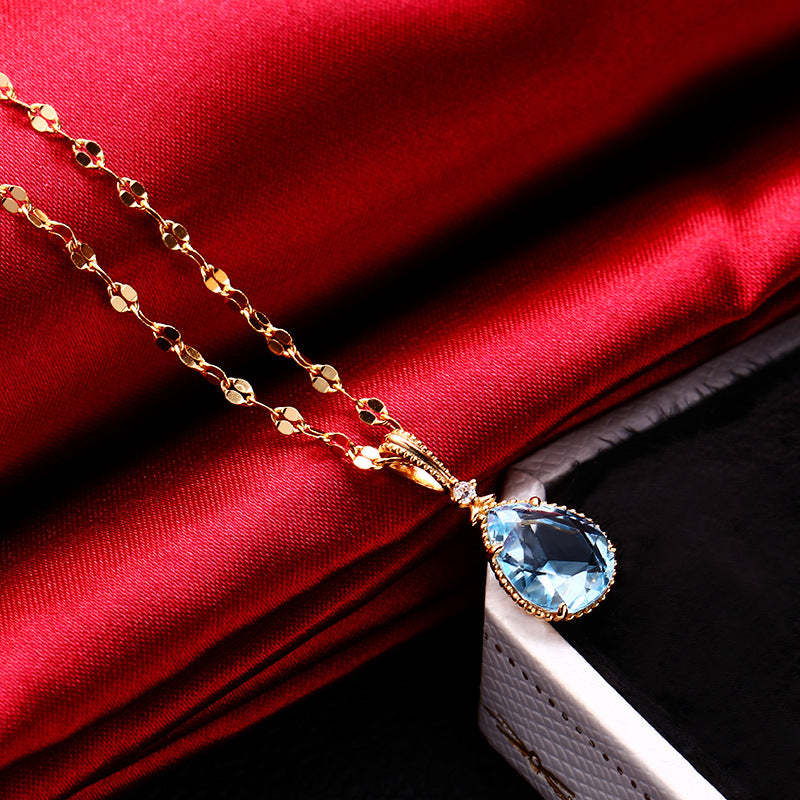 Natural Toppa Lips Necklace