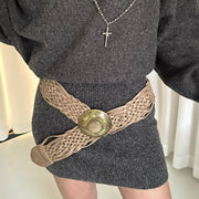 Bohemian Wide Woven Belt