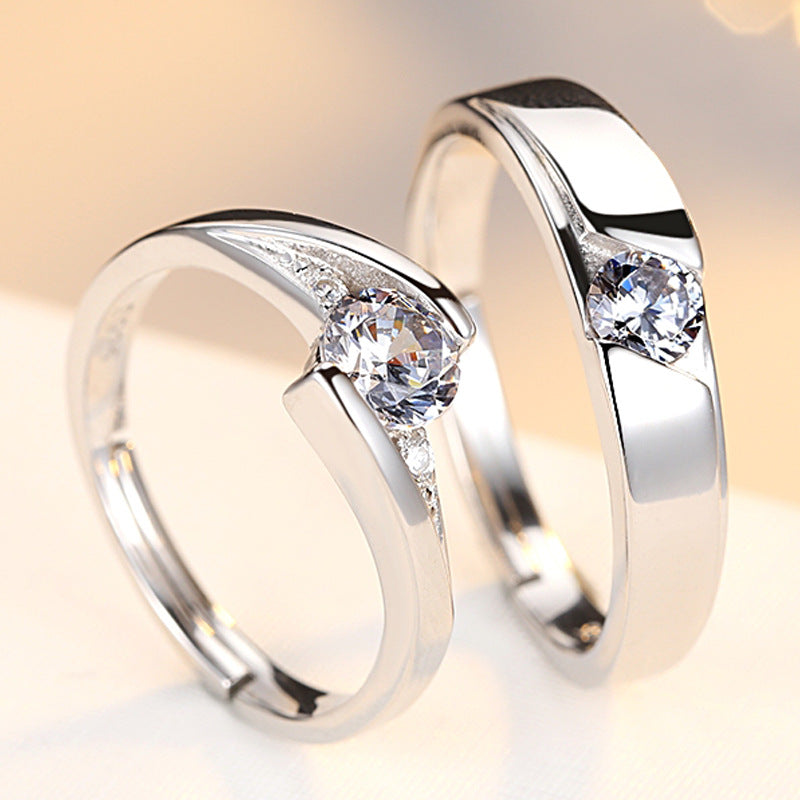 Elegant Couple Ring Set