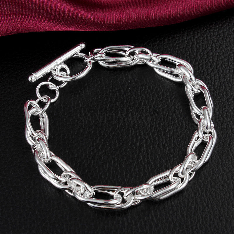 Stylish 925 Silver Plated Bracelet