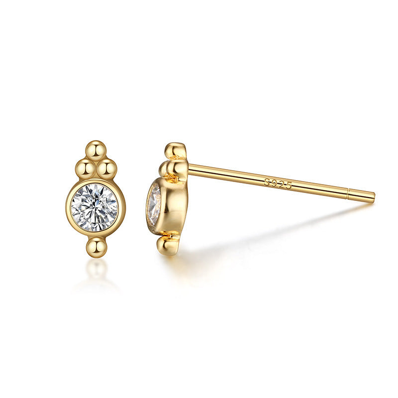 925 sterling silver-plated super-classic earrings