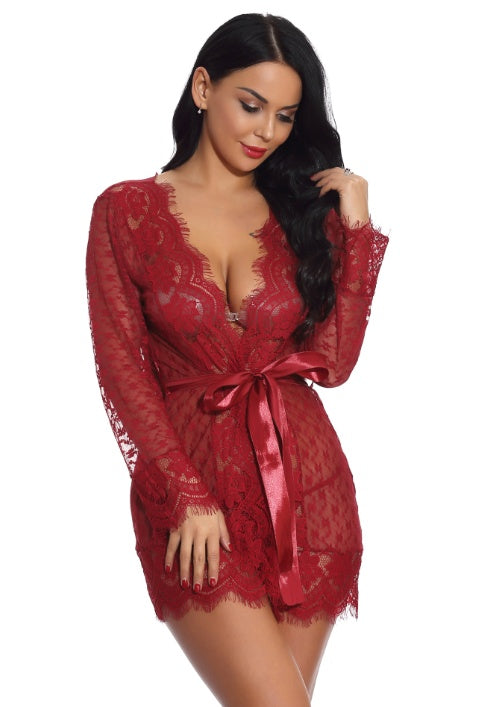 Mesh Sexy & Silky Sleepwear - Fairy Style Nightgown