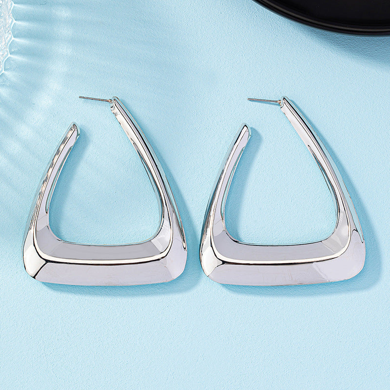 Metal Stylish French Earrings