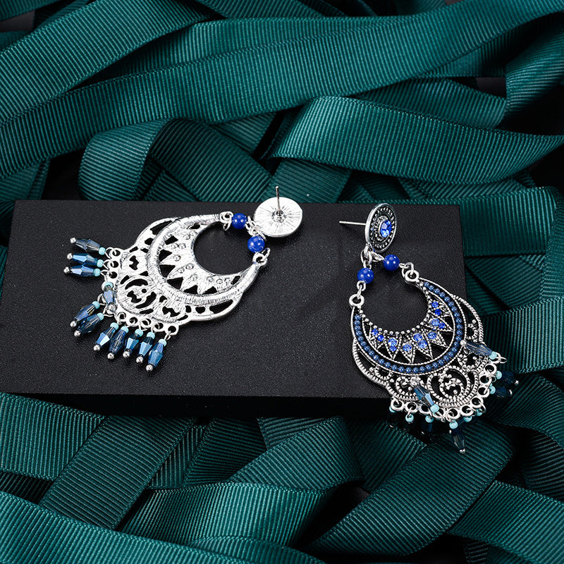 Vintage Long Tassel Unique Earrings