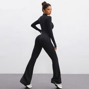 Zipper Yoga Jumpsuit
