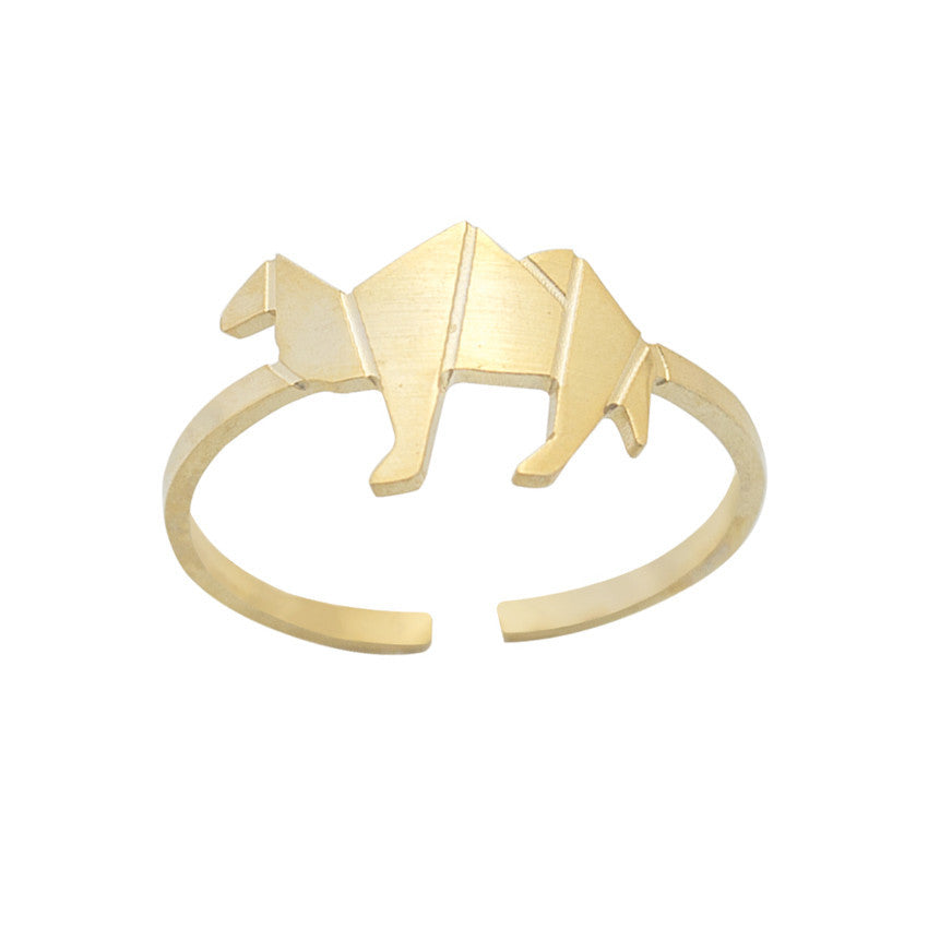 Silver & Gold Color Ring - Vintage Style