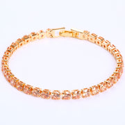 Crystal Ice Cubic Zirconia Stylish Bracelet