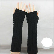 Chic Korean Style Fingerless Long Gloves
