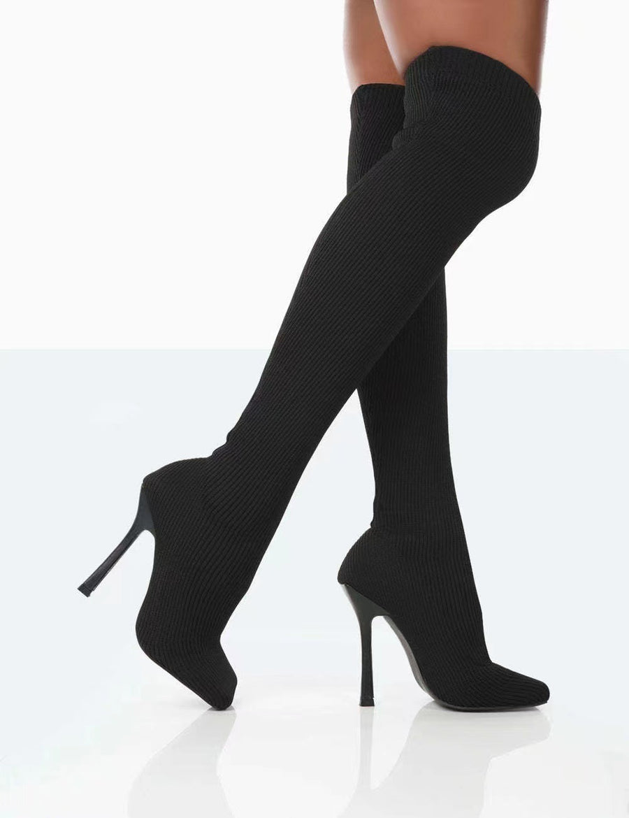 Sexy Thigh High Over-The-Knee Boots
