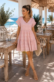 Loose Romantic Short Summer Dress