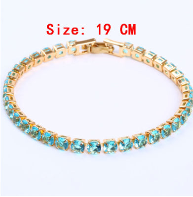 Crystal Ice Cubic Zirconia Stylish Bracelet