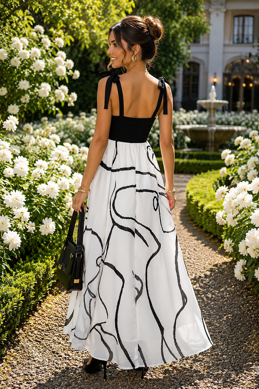 Elegant & comfy summer dress
