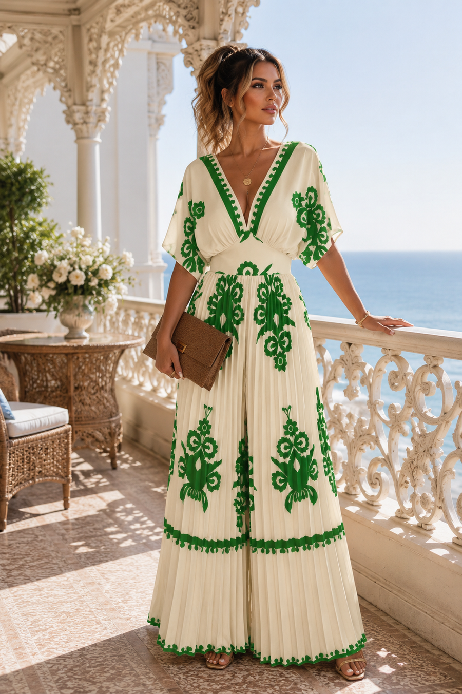 Elegant Printed Jumpsuit