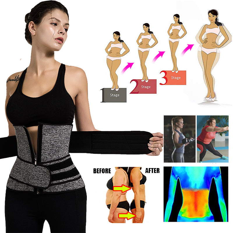 Tummy Shapewear Bodysuits - Waist Trainer Slimming - Workout Belts Shaper Corset