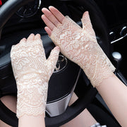 Chic Lightweight Lace UV Gloves