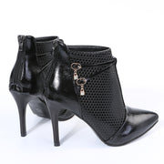 Sexy Pointed Toe Thigh High Heel Boots