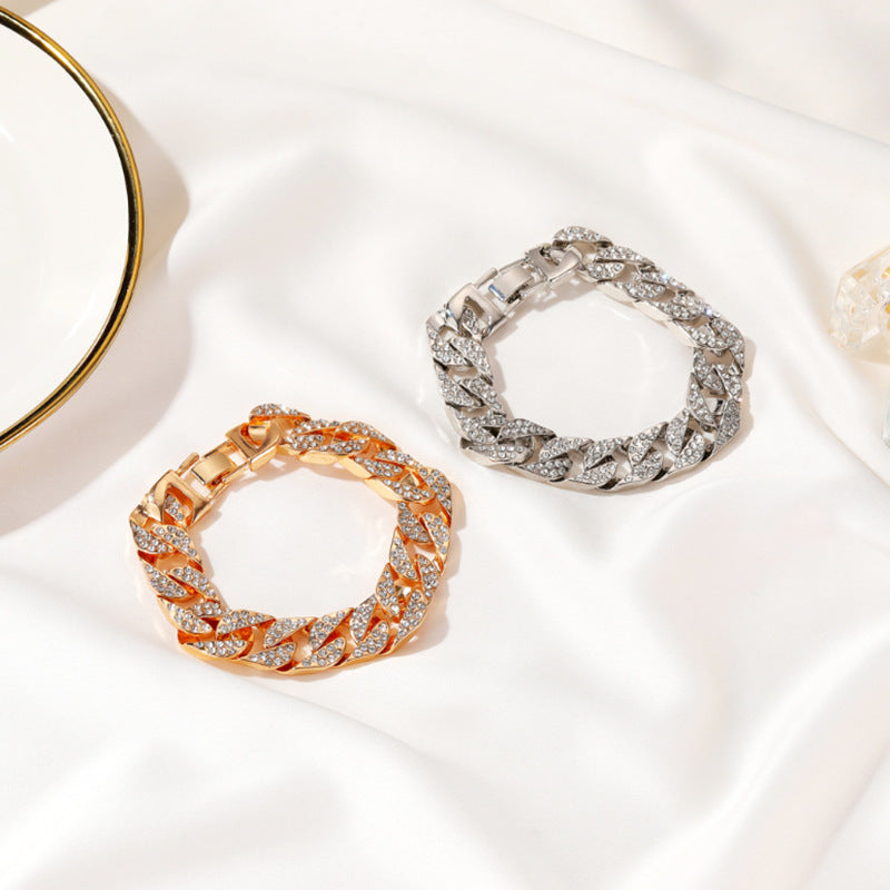 Cuban Thick Link Chain Luxury Bracelet
