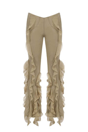 Ear Flying Pants - Slim-fit Micro Flared