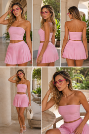 Tennis Pleated Skirt
