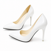 Glam Patent Pointed Heels