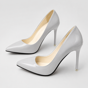 Glam Patent Pointed Heels