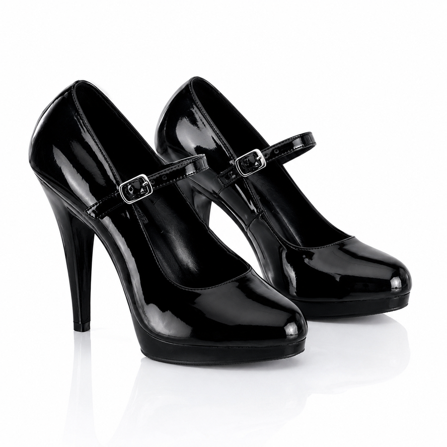 Stage wedding shoes show buckle platform women shoes