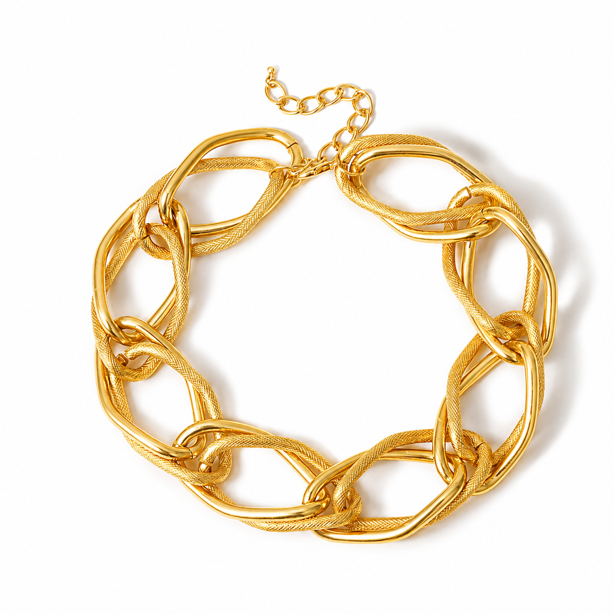 Unique Personality Glossy Frosted Necklace
