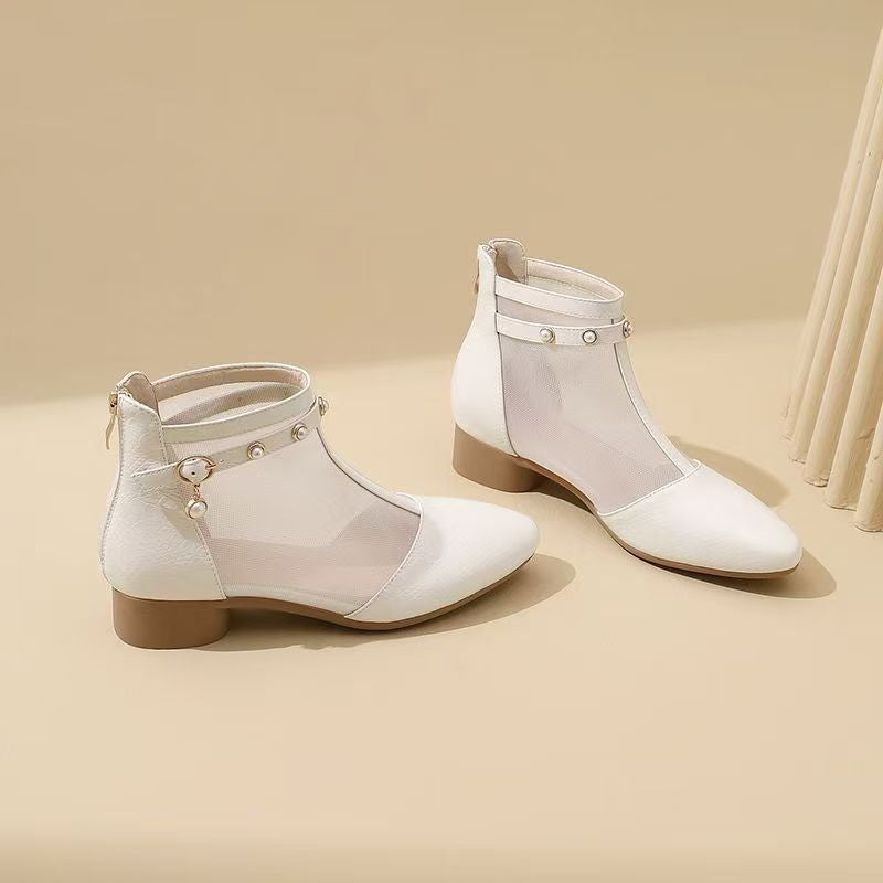 Glam Soft Mesh Comfort Boots