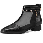 Glam Soft Mesh Comfort Boots