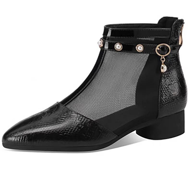 Glam Soft Mesh Comfort Boots