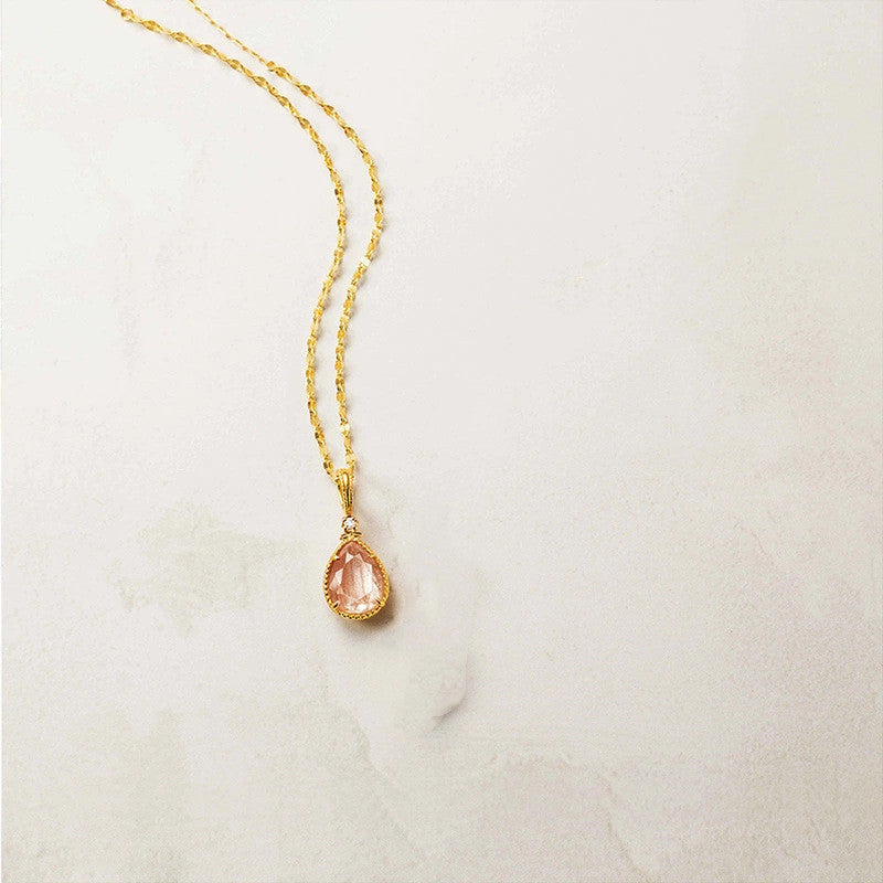 Natural Toppa Lips Necklace