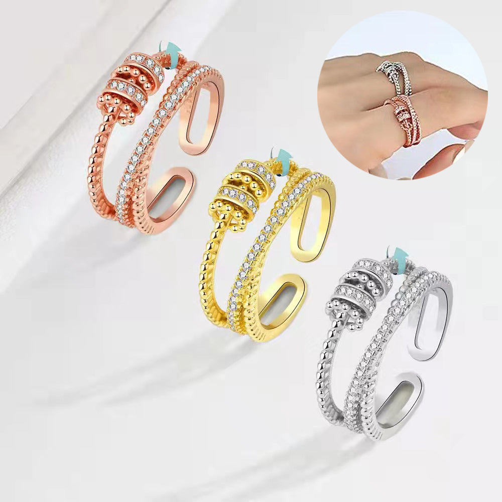 Modern Anxiety Spinner Ring