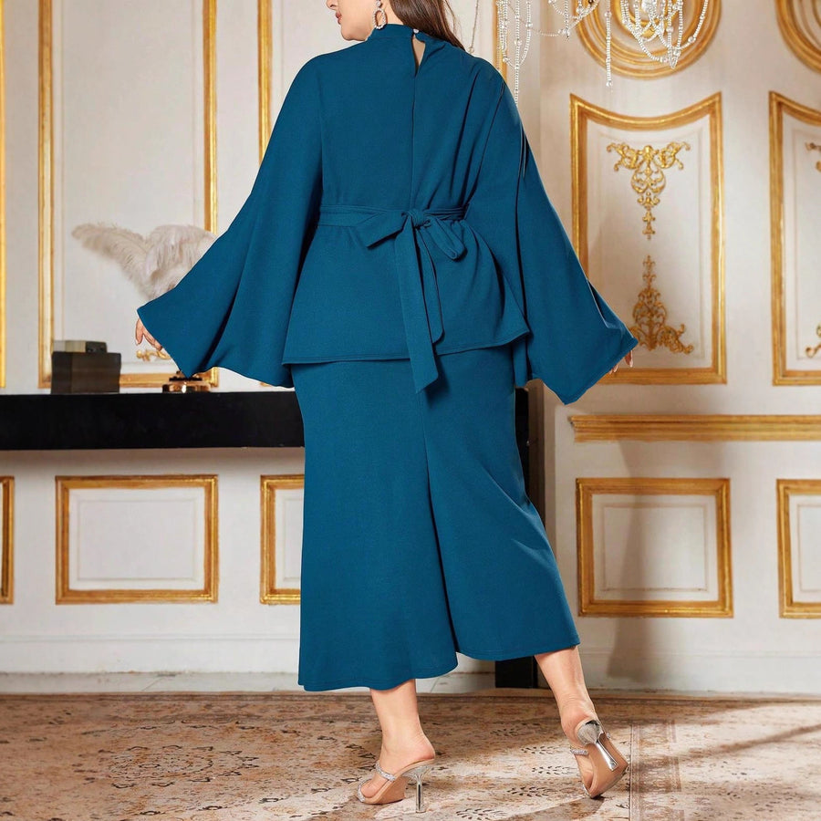 Glam Two-Piece Skirt Set