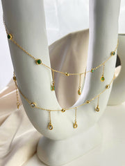 Beccarite Tassel Classic Necklace