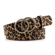 Cross-border Round Buckle Belt