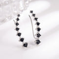 Dipper Zircon Stud Cool Earrings