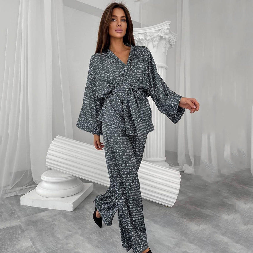 Loose Fitting Printed Home Set