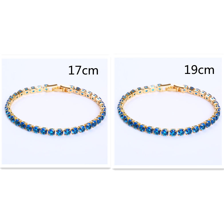Crystal Ice Cubic Zirconia Stylish Bracelet