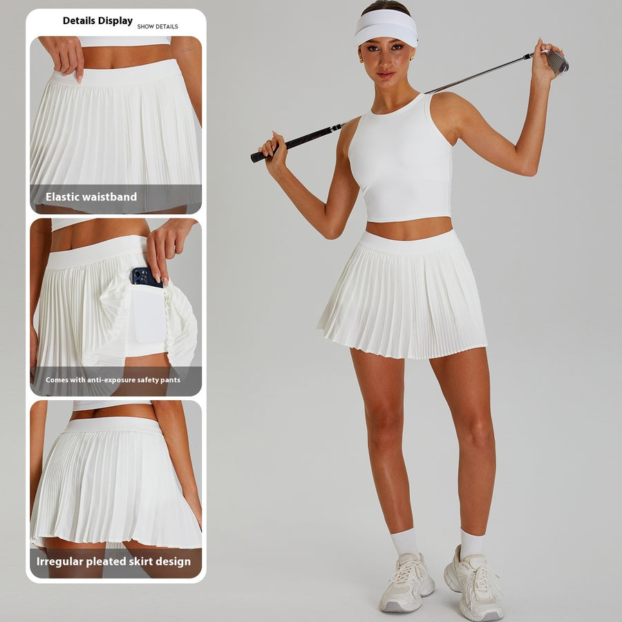 Tennis Pleated Skirt