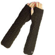 Chic Korean Style Fingerless Long Gloves