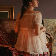 Chiffon Short Skirt Sexy Nightwear