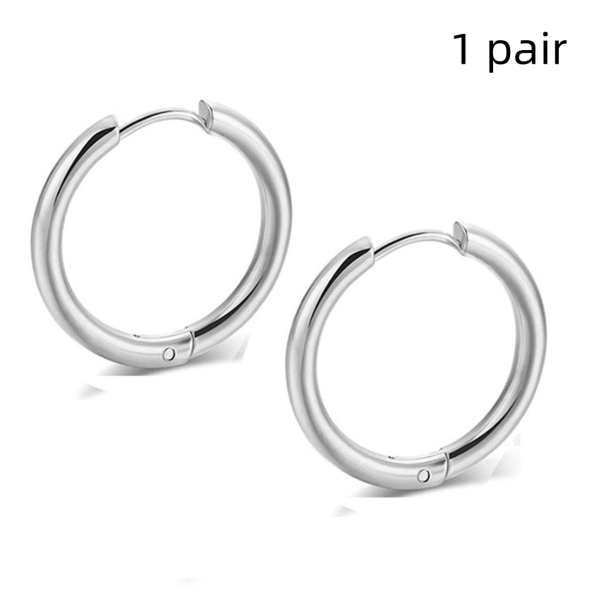 Cool Circle Classic Earrings