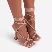 High Heel Strappy Party Sandals